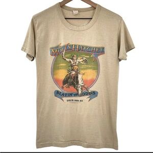 True Vintage Molly Hatchett Beatin' The Odds Tour Distressed Tee